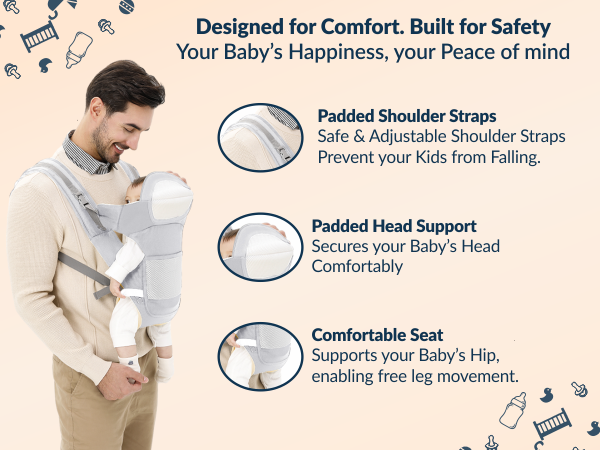 Cuddle Time 3-in-1 Baby Carrier for Infants