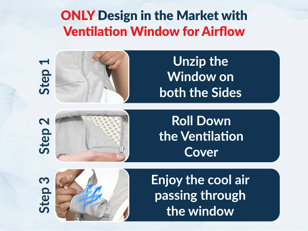 All-in-One Baby Carrier with Hip Seat