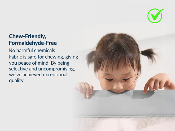 3-Side Foldable New Model Baby Bed Rail Guard