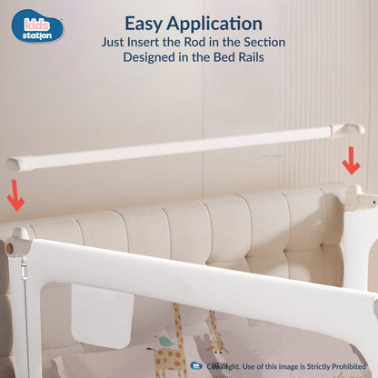 4th Side Connecting Rod for New Model of Baby Bed Rail