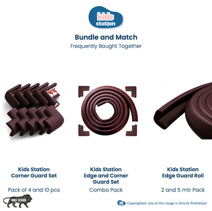 Dense Foam Edge Guard – L-Shape Cushion Strip for Baby Safety