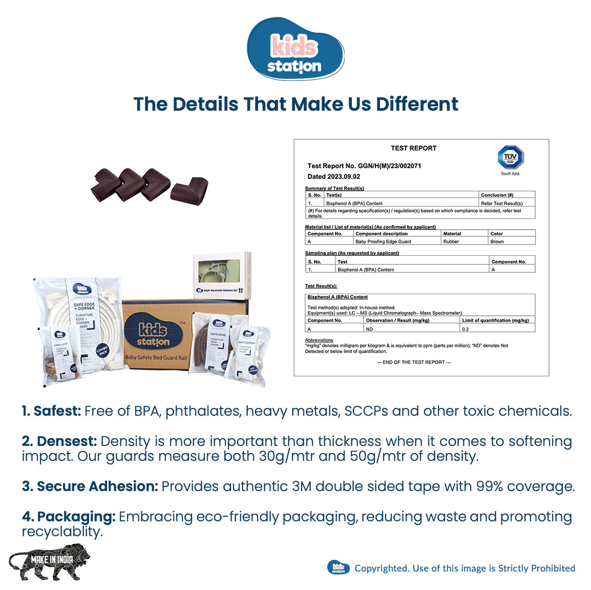 U-Shape Corner Protector for Furniture – Baby Safety Guard