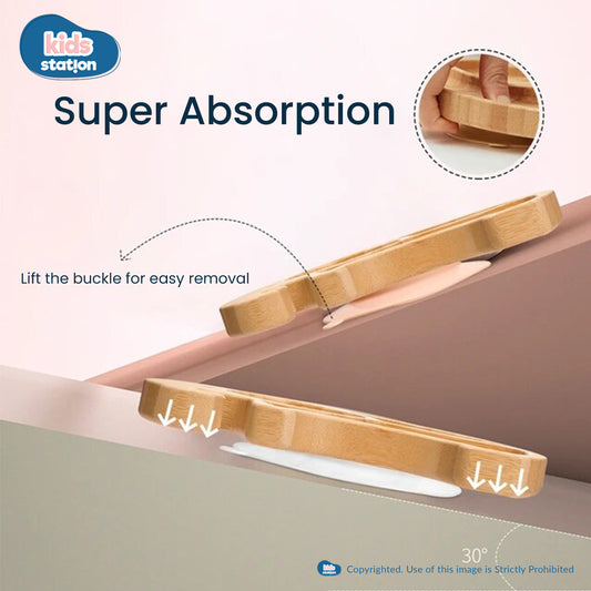 Sleepy Owl Eco Friendly Baby Bamboo Feeding Set