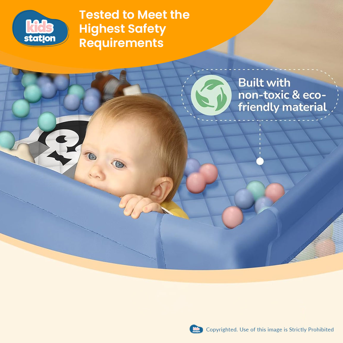 Playpen for Indoor & Outdoor Use for Babies