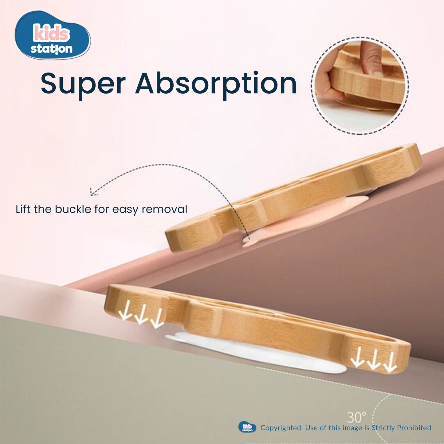 Kids Station Owl Wooden Plate with Spoon & Fork