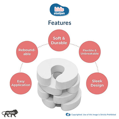 Finger Pinch Guard – EVA Foam Door Stopper for Child Safety