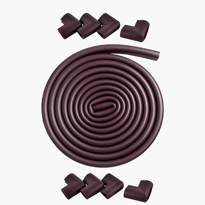U-Shape Edge Guard Combo – Foam Strip + Corner Protectors for Baby Safety
