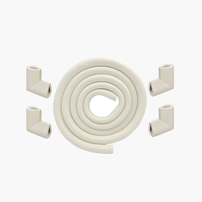 U-Shape Edge Guard Combo – Foam Strip + Corner Protectors for Baby Safety