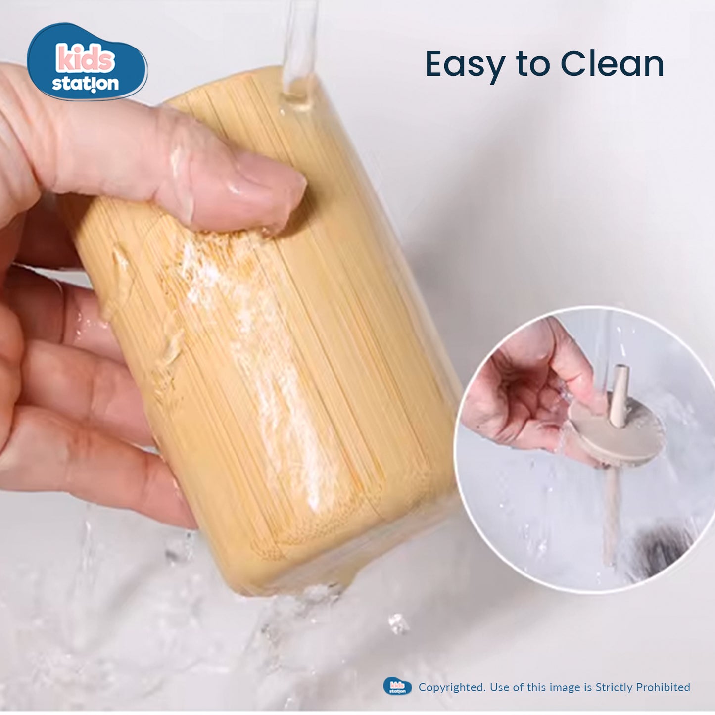 Soft Bamboo Feeding Sipper – Gentle & Eco-Friendly for First Meals