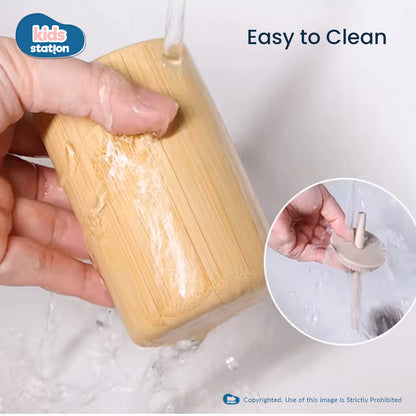 Soft Bamboo Feeding Sipper – Gentle & Eco-Friendly for First Meals