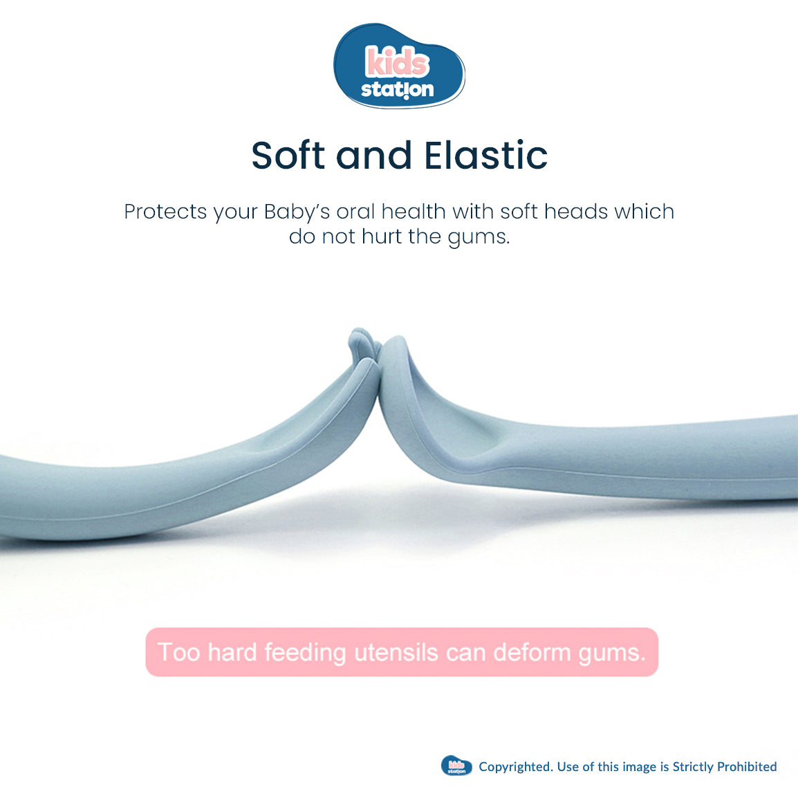 Modern Dual Colour Silicone Feeding Set