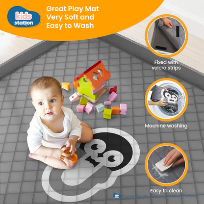 Playpen for Indoor & Outdoor Use for Babies