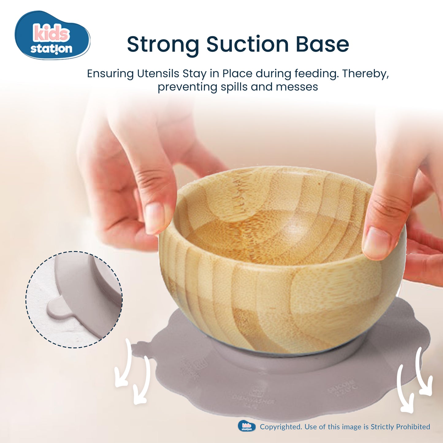 Kids Station Panda Wooden Feeding Set for Babies