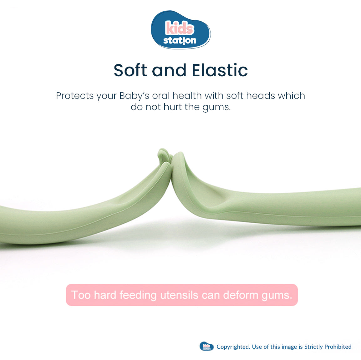 Modern Dual Colour Silicone Feeding Set