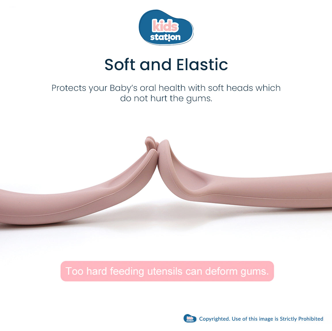 Modern Dual Colour Silicone Feeding Set