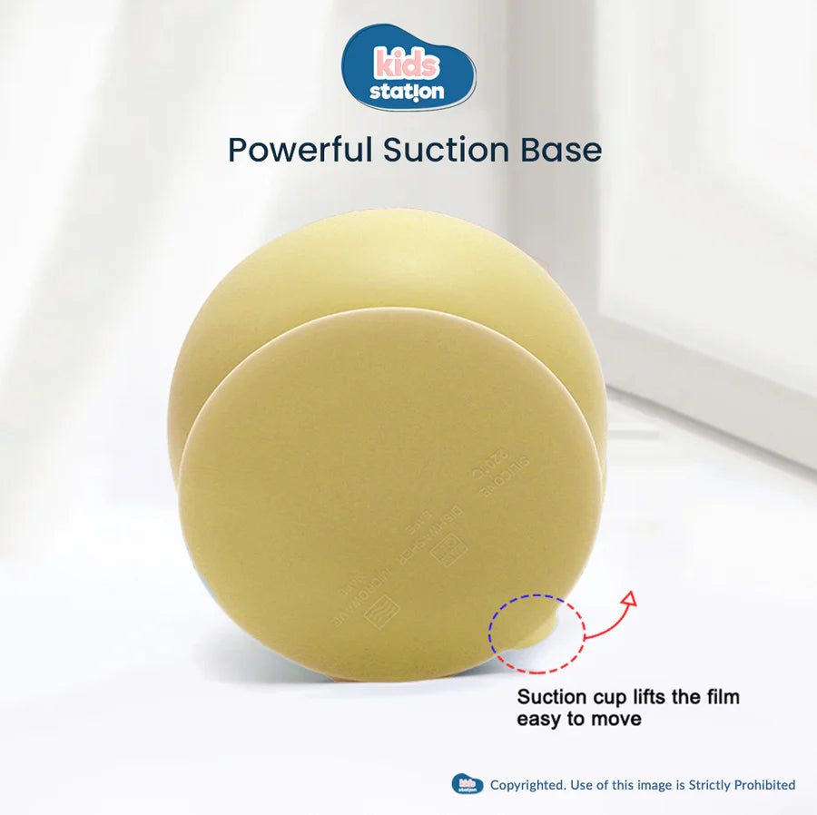 Baby Feeding Bowl & Spoon – Mess-Free Mealtime Essentials Yellow