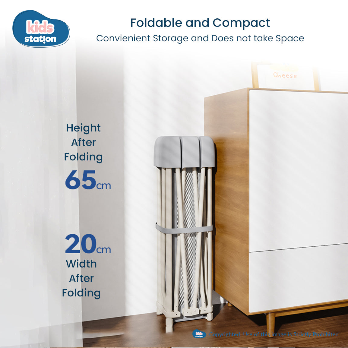 Happy Space Baby Foldable Playpen