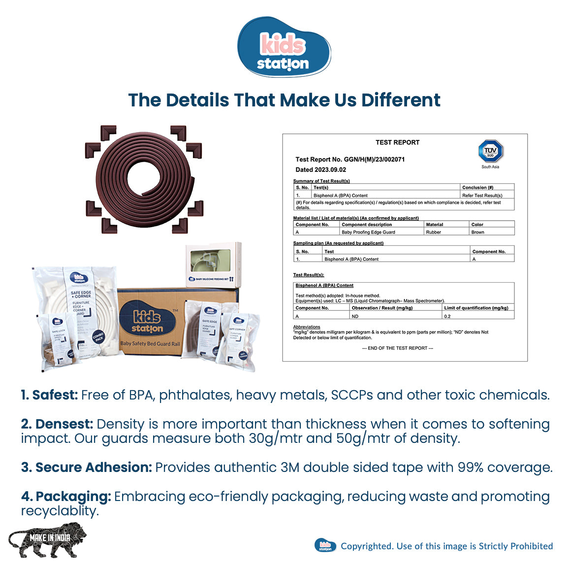 Baby Proofing L- Shape Edge & Corner Protector Set