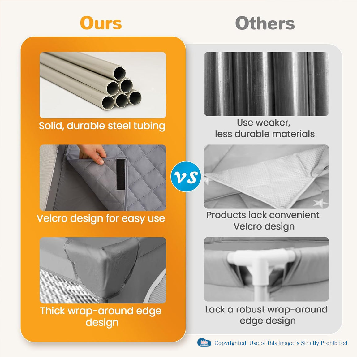 Playpen for Indoor & Outdoor Use for Babies