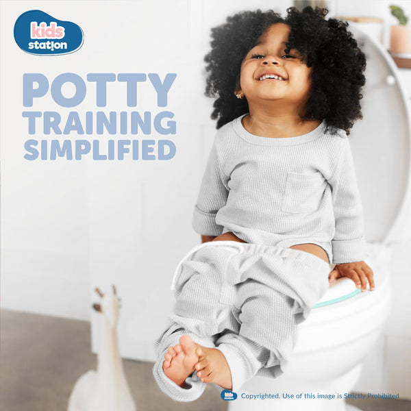 Kids Station™ Blue Baby Potty Training Seat