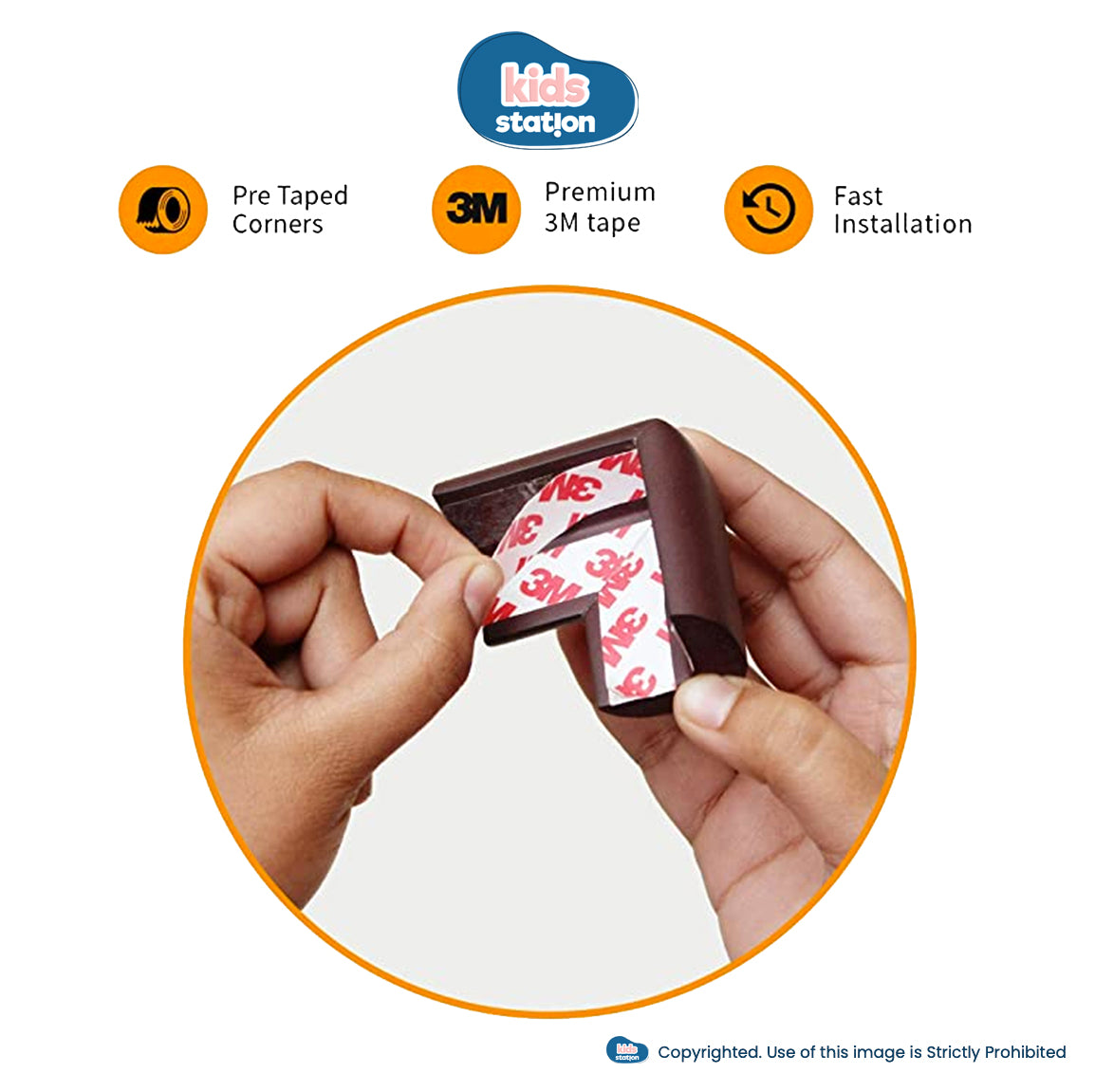 Baby Proofing L- Shape Edge & Corner Protector Set