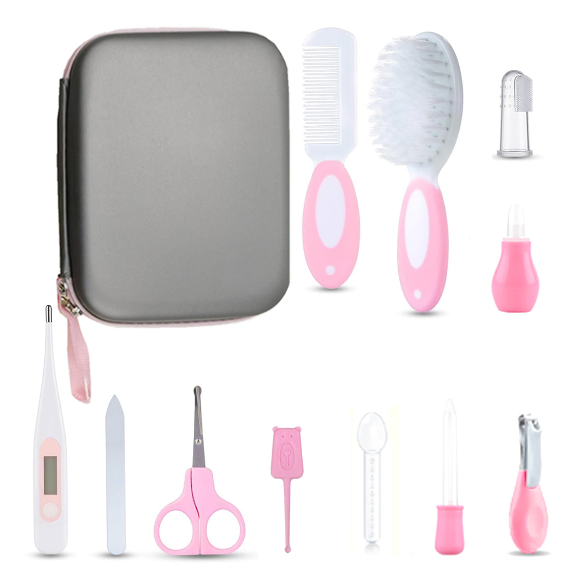 11-in-1 Baby Grooming Kit with EVA Case