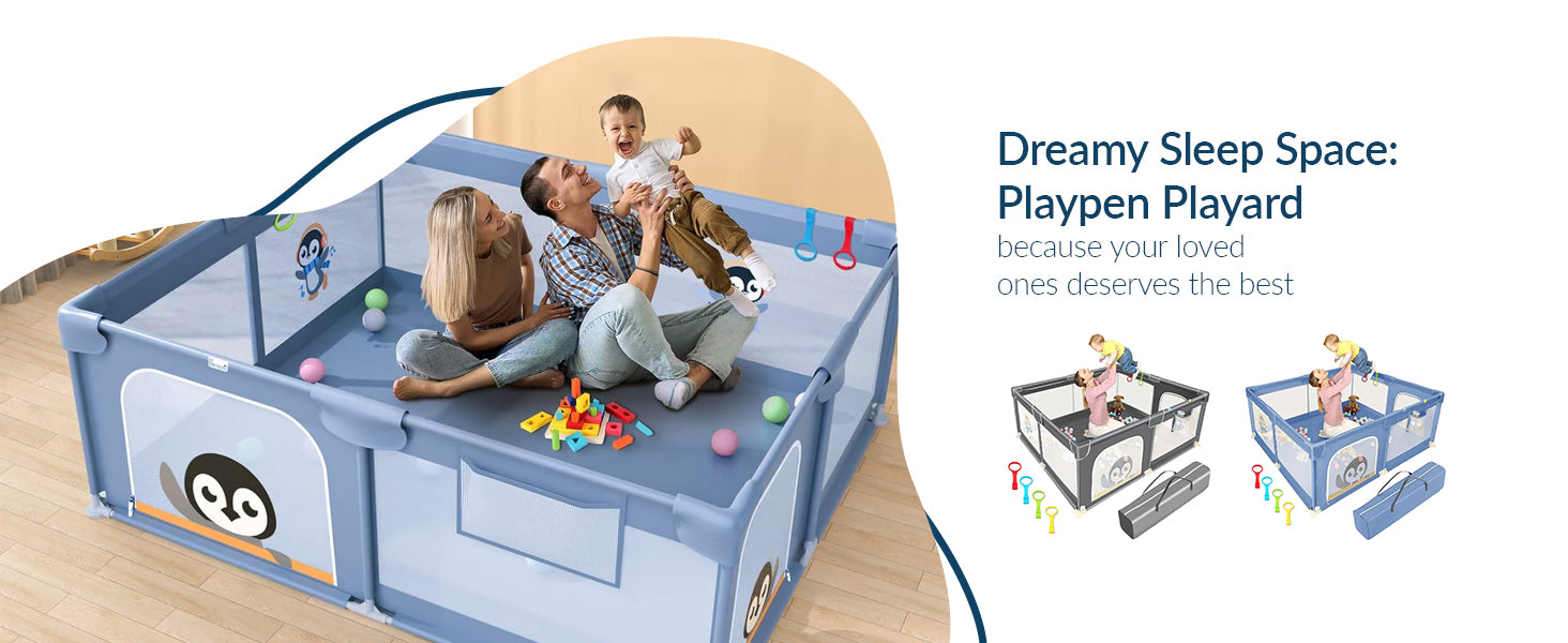 Playpen for Indoor & Outdoor Use for Babies