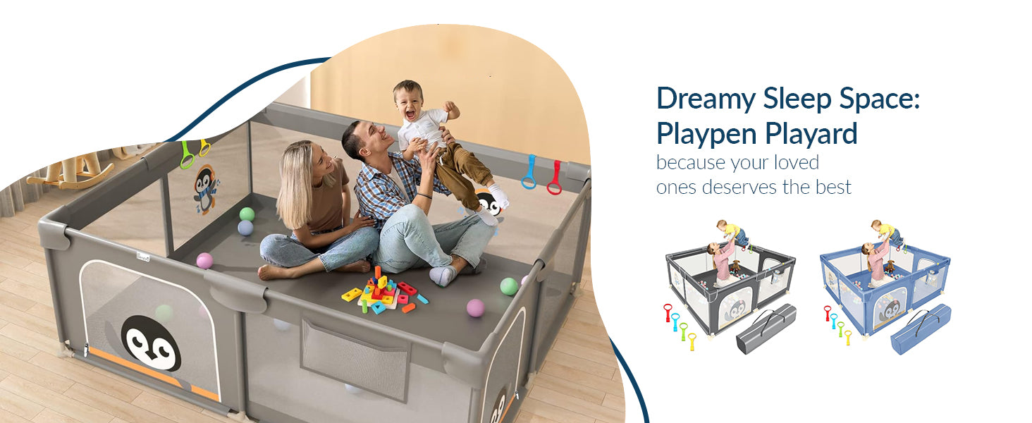 Playpen for Indoor & Outdoor Use for Babies