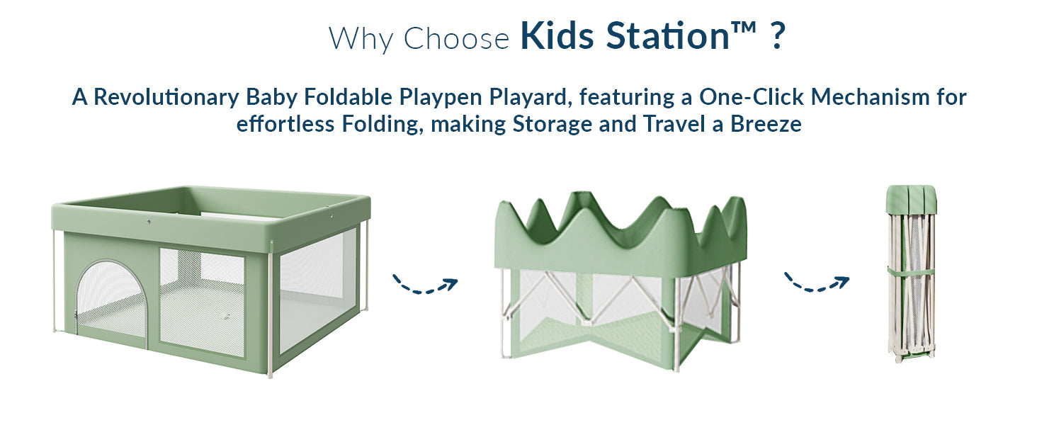 Happy Space Baby Foldable Playpen