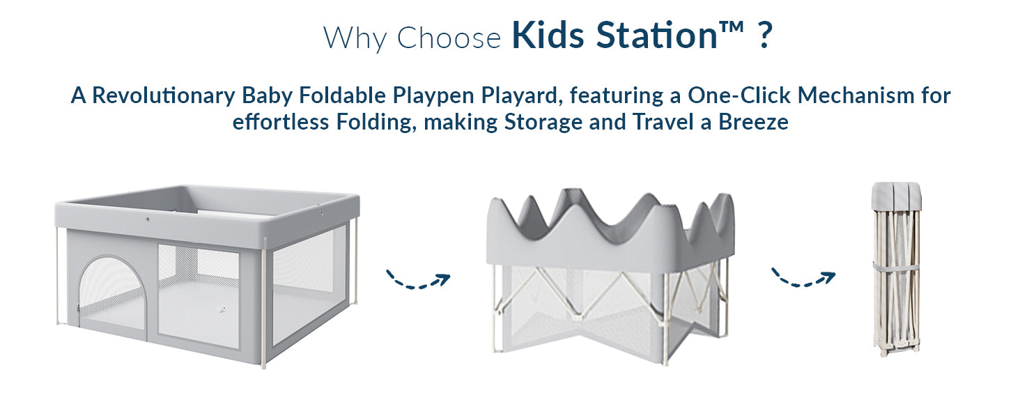 Happy Space Baby Foldable Playpen