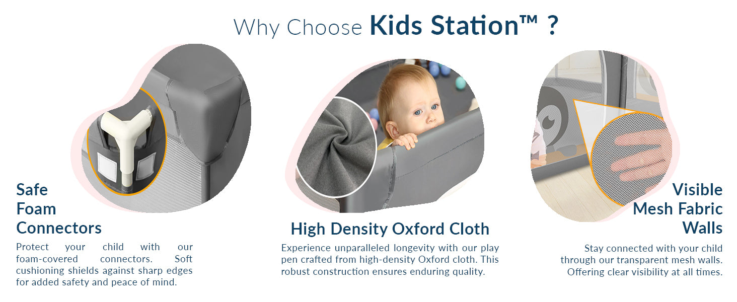 Playpen for Indoor & Outdoor Use for Babies