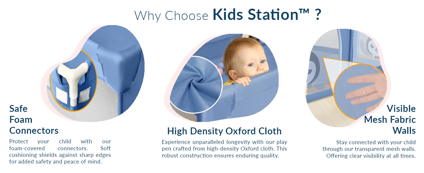 Playpen for Indoor & Outdoor Use for Babies