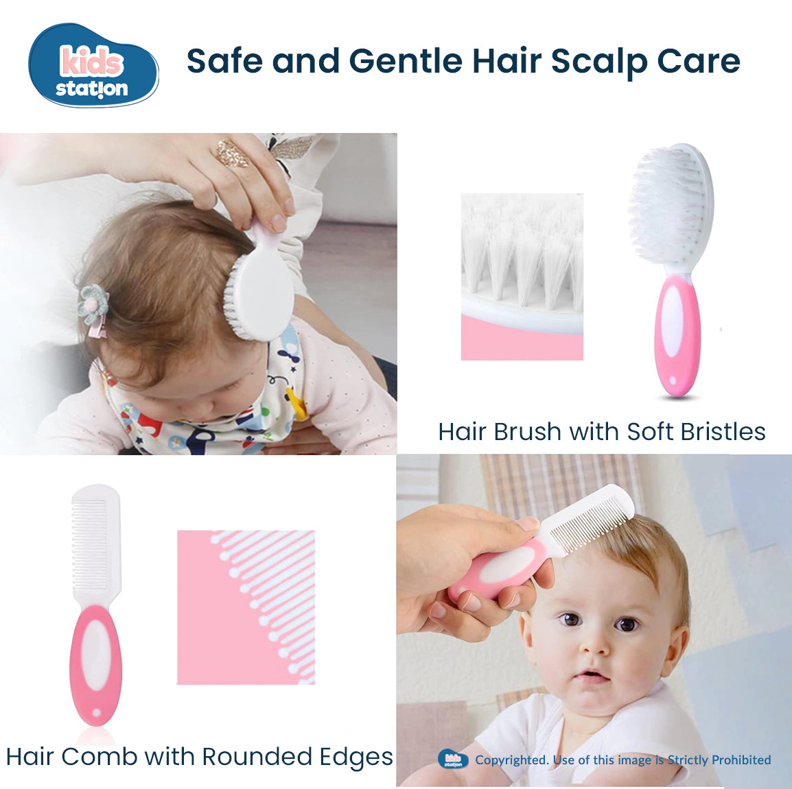 11-in-1 Baby Grooming Kit with EVA Case