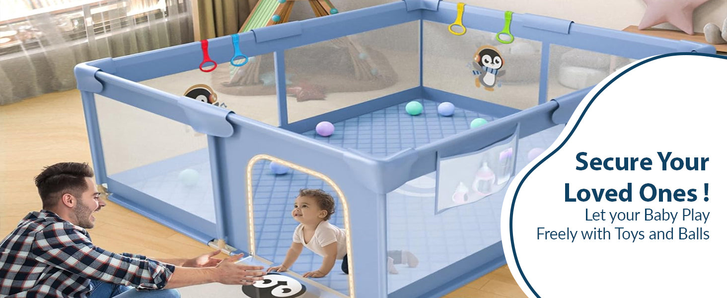 Playpen for Indoor & Outdoor Use for Babies
