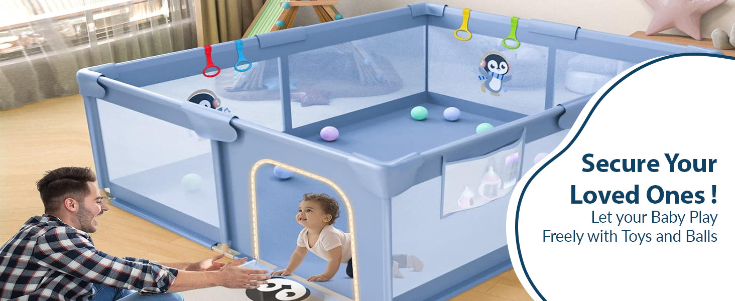 Playpen for Indoor & Outdoor Use for Babies