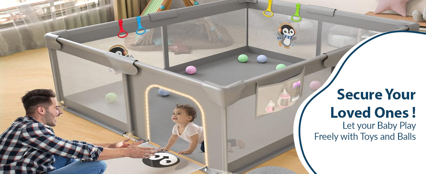 Playpen for Indoor & Outdoor Use for Babies