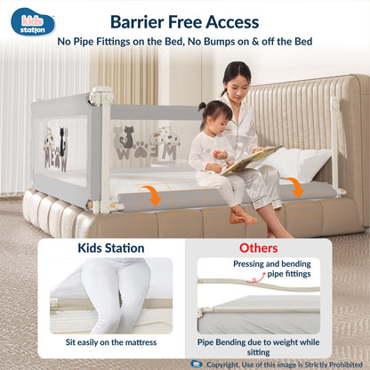 1-Side Foldable New Model Baby Bed Rail Guard