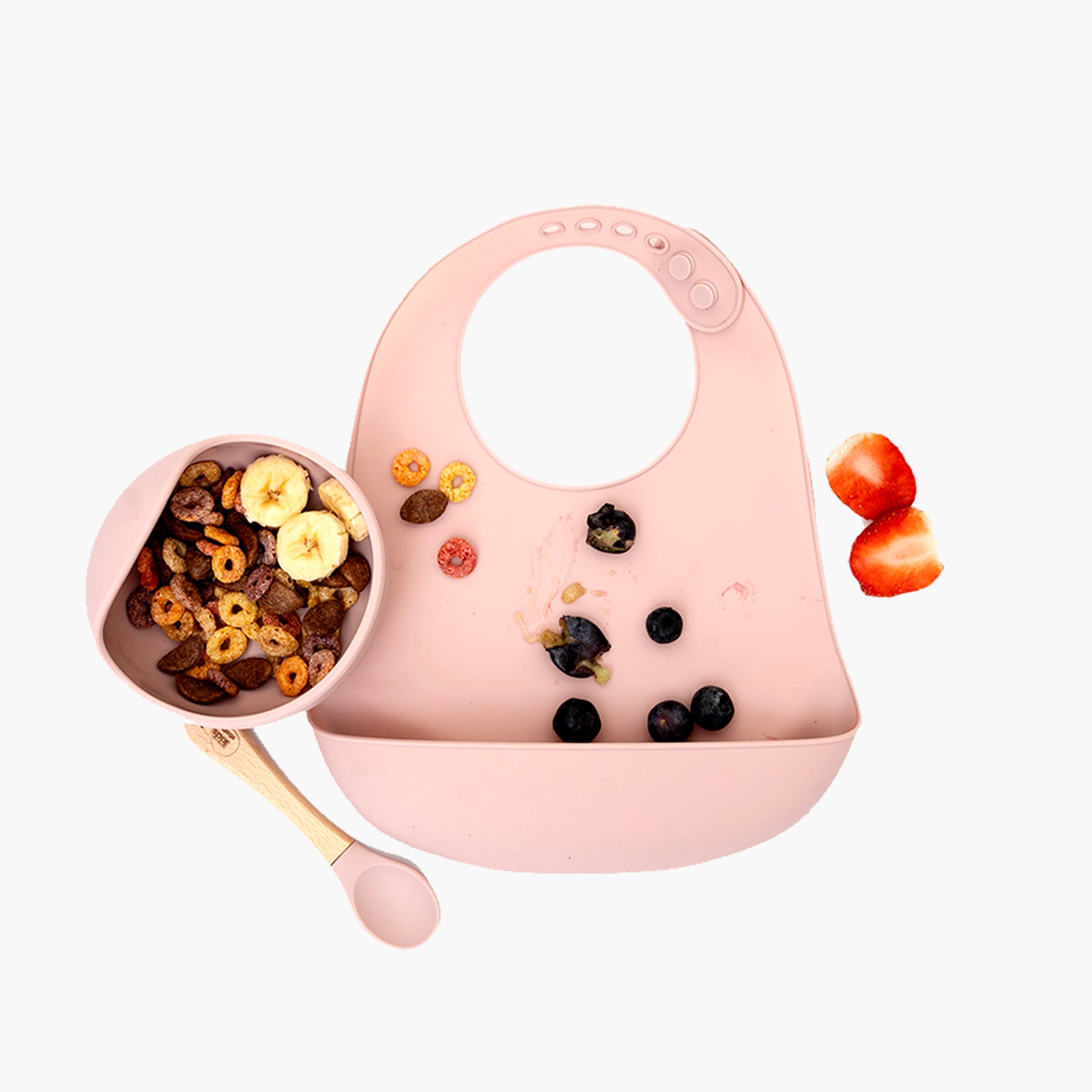 Silicone Survival Kit – 3-Piece Mess-Free Baby Feeding Essentials