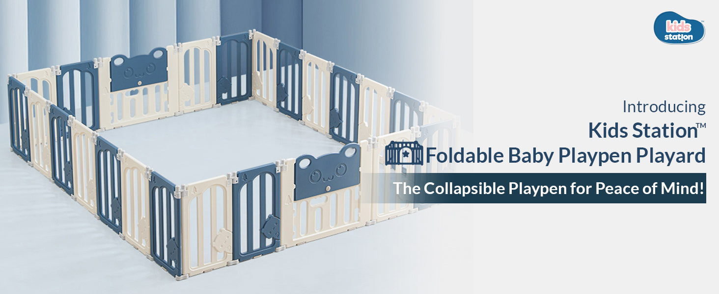 Little Bear Playard with Balls & Play Mat