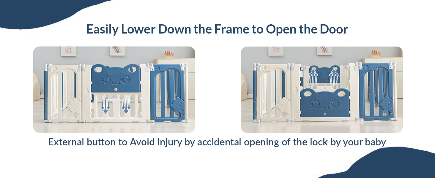 Little Bear Playard with Balls & Play Mat