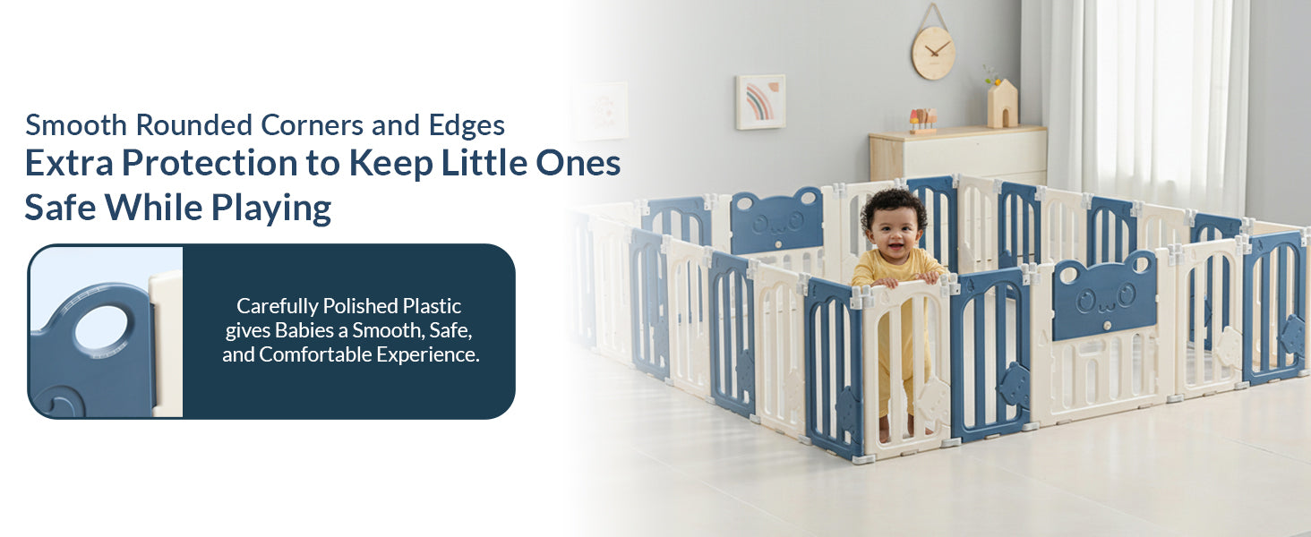 Little Bear Playard with Balls & Play Mat