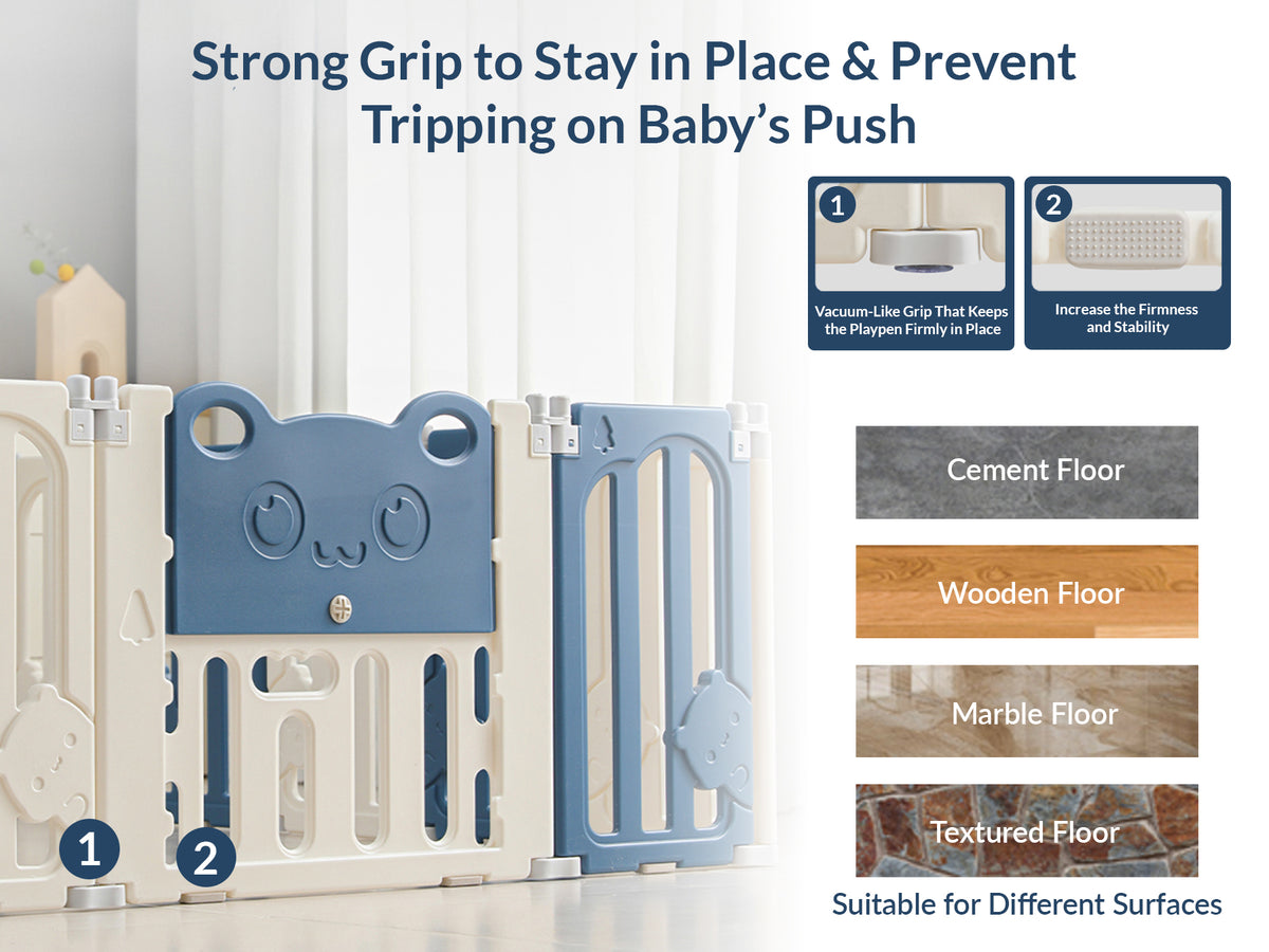 Little Bear Playard with Balls & Play Mat