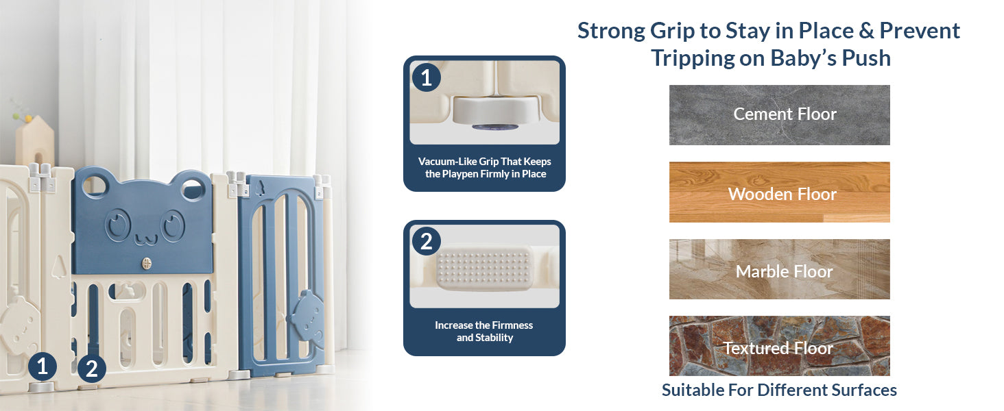 Little Bear Playard with Balls & Play Mat