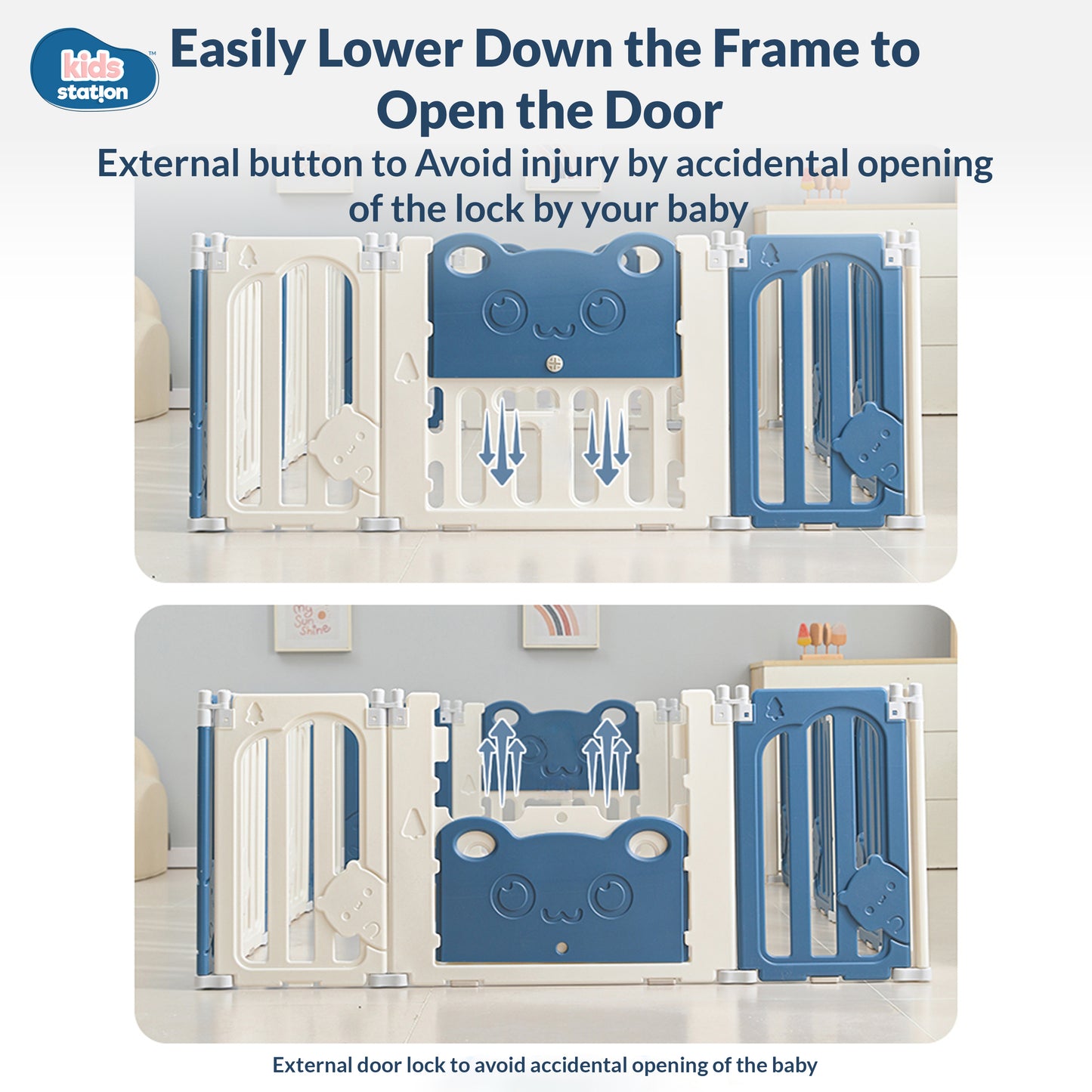 Little Bear Playard with Balls & Play Mat