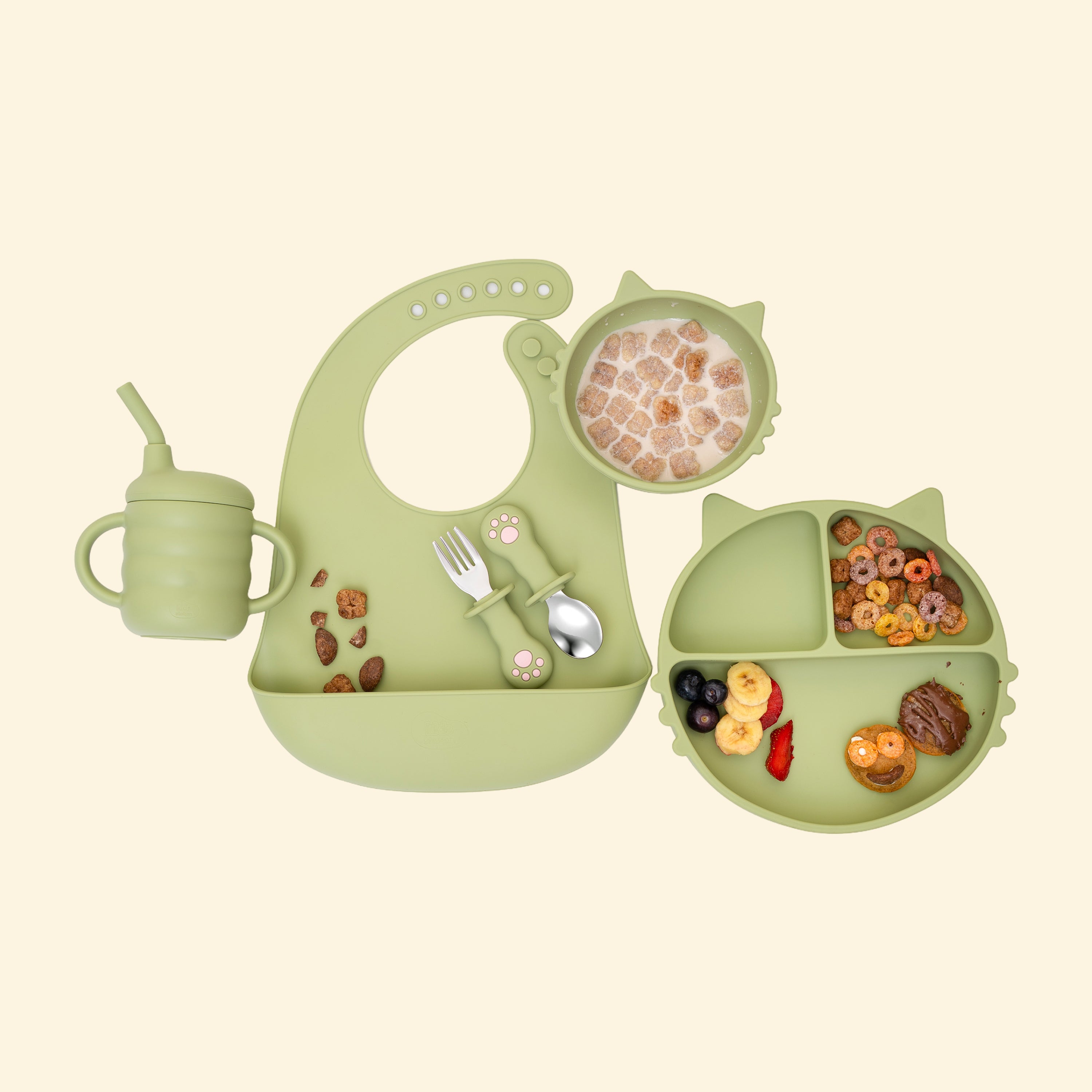 Your Baby’s First Fine Dining Set – 6pcs of Silicone Awesomeness