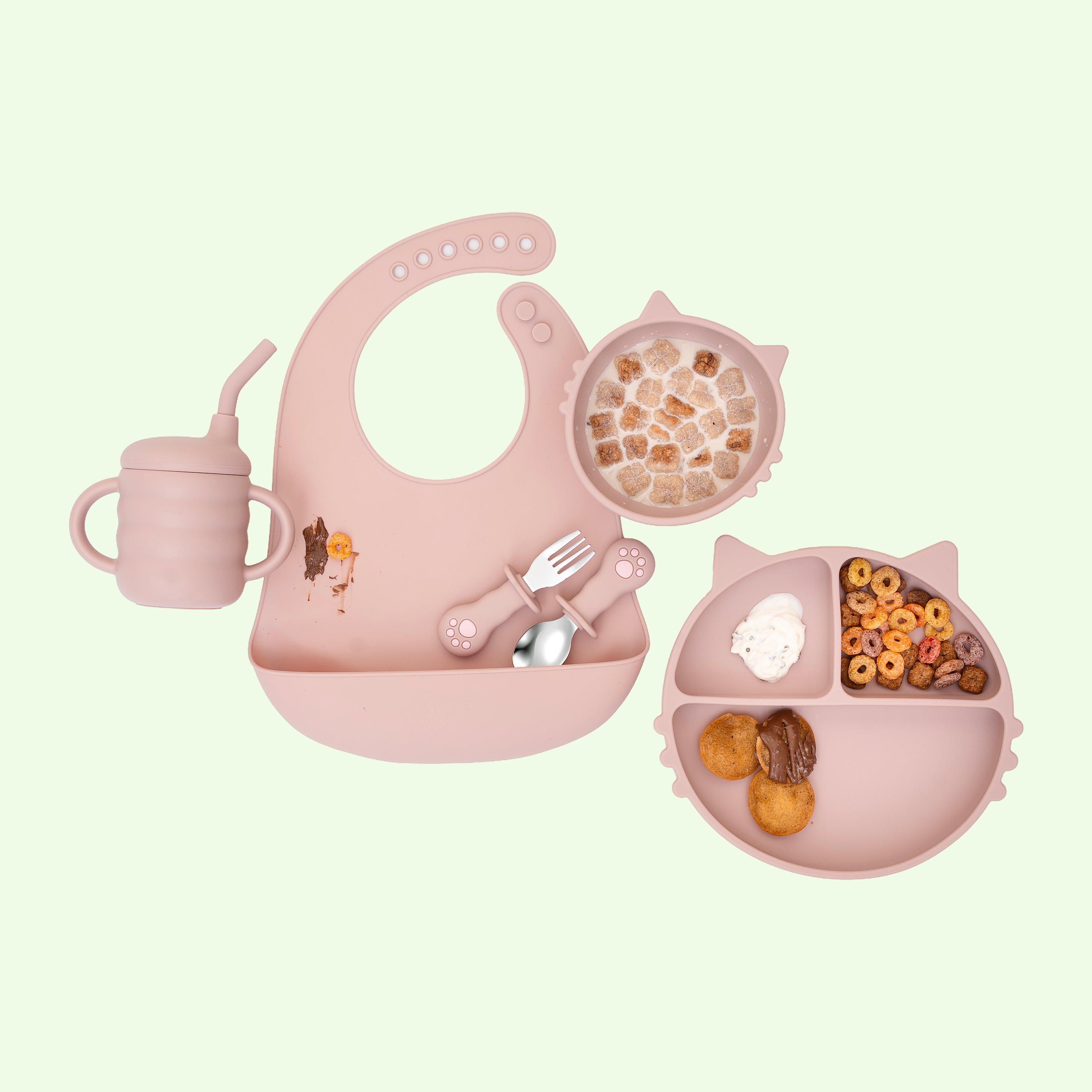 Your Baby’s First Fine Dining Set – 6pcs of Silicone Awesomeness