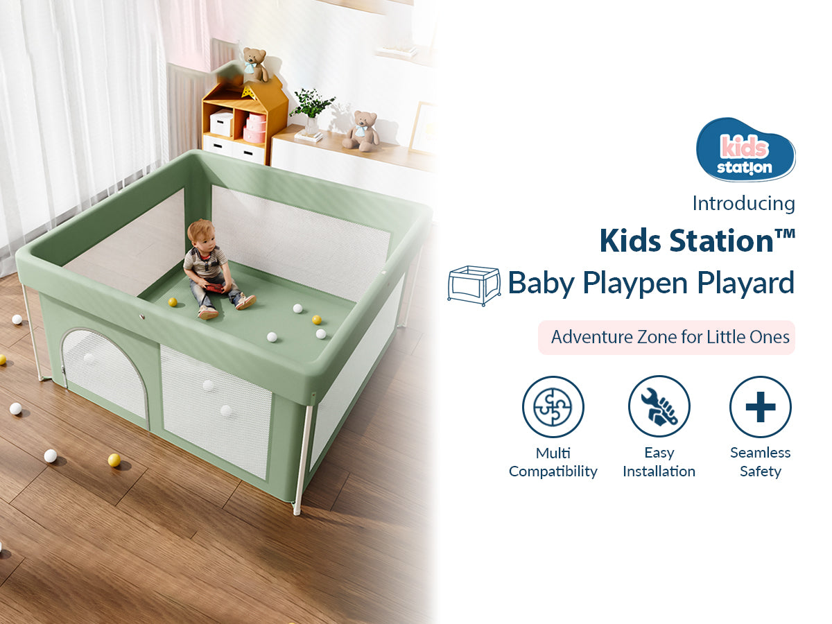 Happy Space Baby Foldable Playpen