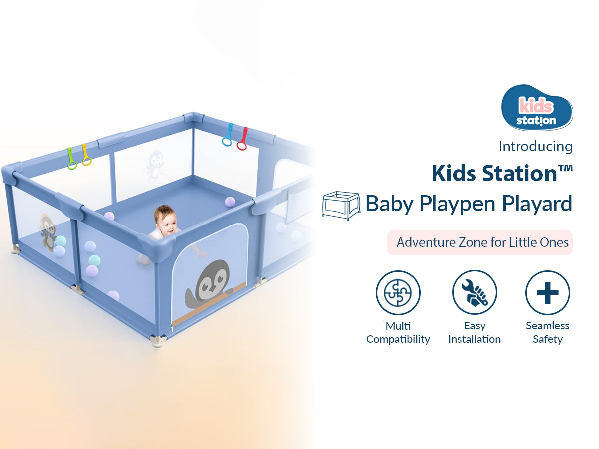 Playpen for Indoor & Outdoor Use for Babies