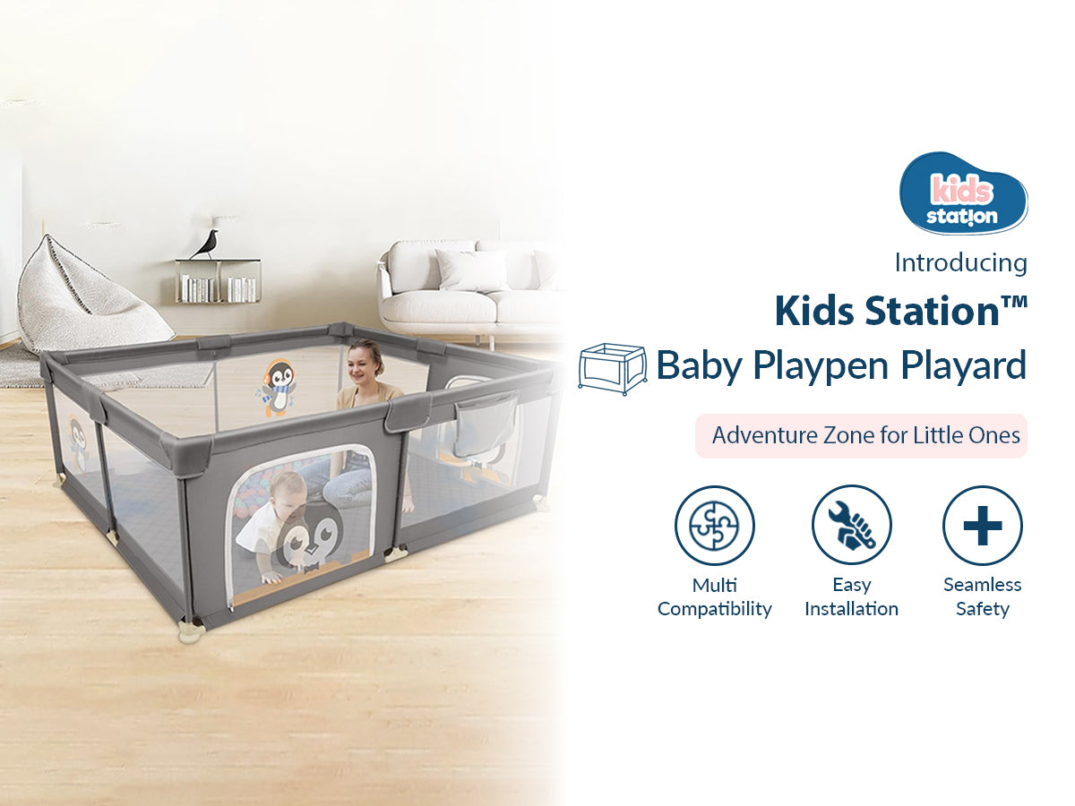 Playpen for Indoor & Outdoor Use for Babies