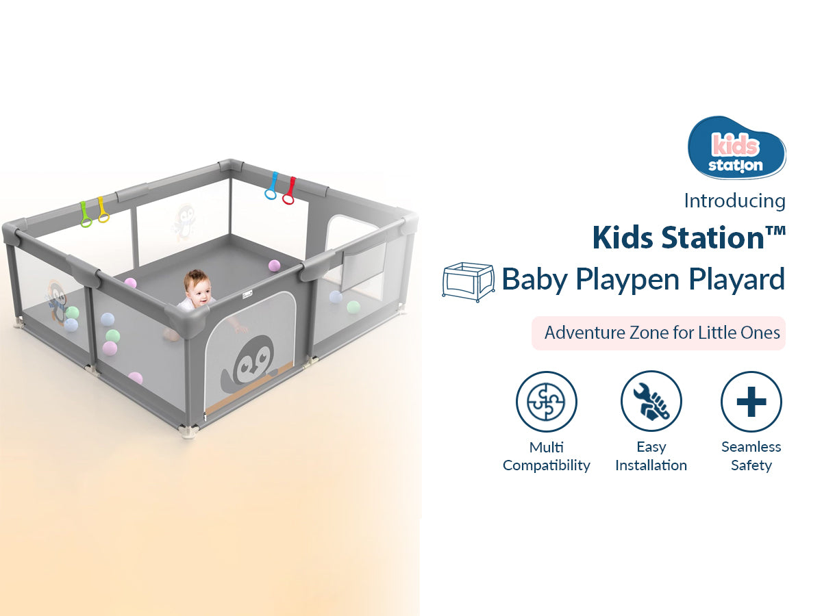 Playpen for Indoor & Outdoor Use for Babies
